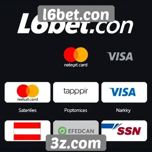 Métodos de pagamento disponíveis no l6bet.con